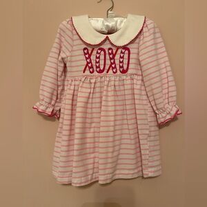 XOXO Valentine’s Day Toddler Dress